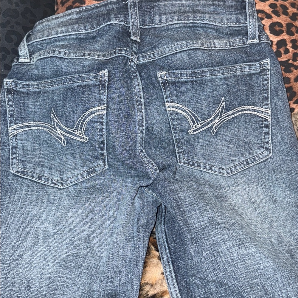 Wrangler Straight Leg Blue Jeans